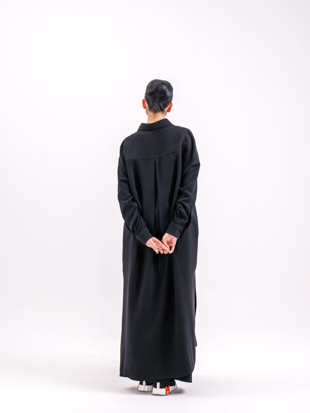Free Size Crepe Abaya with Side Pocket
