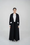 Black Crepe Abaya