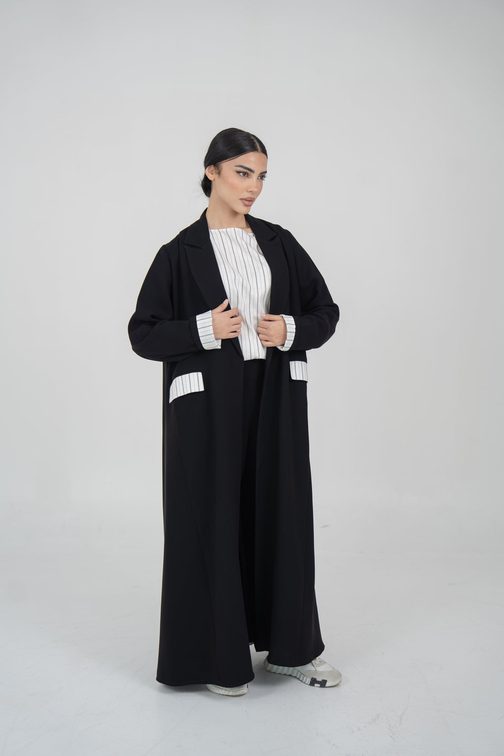Black Crepe Abaya