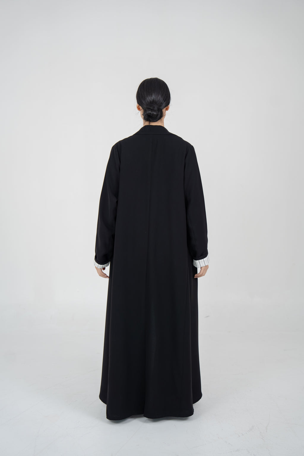 Black Crepe Abaya