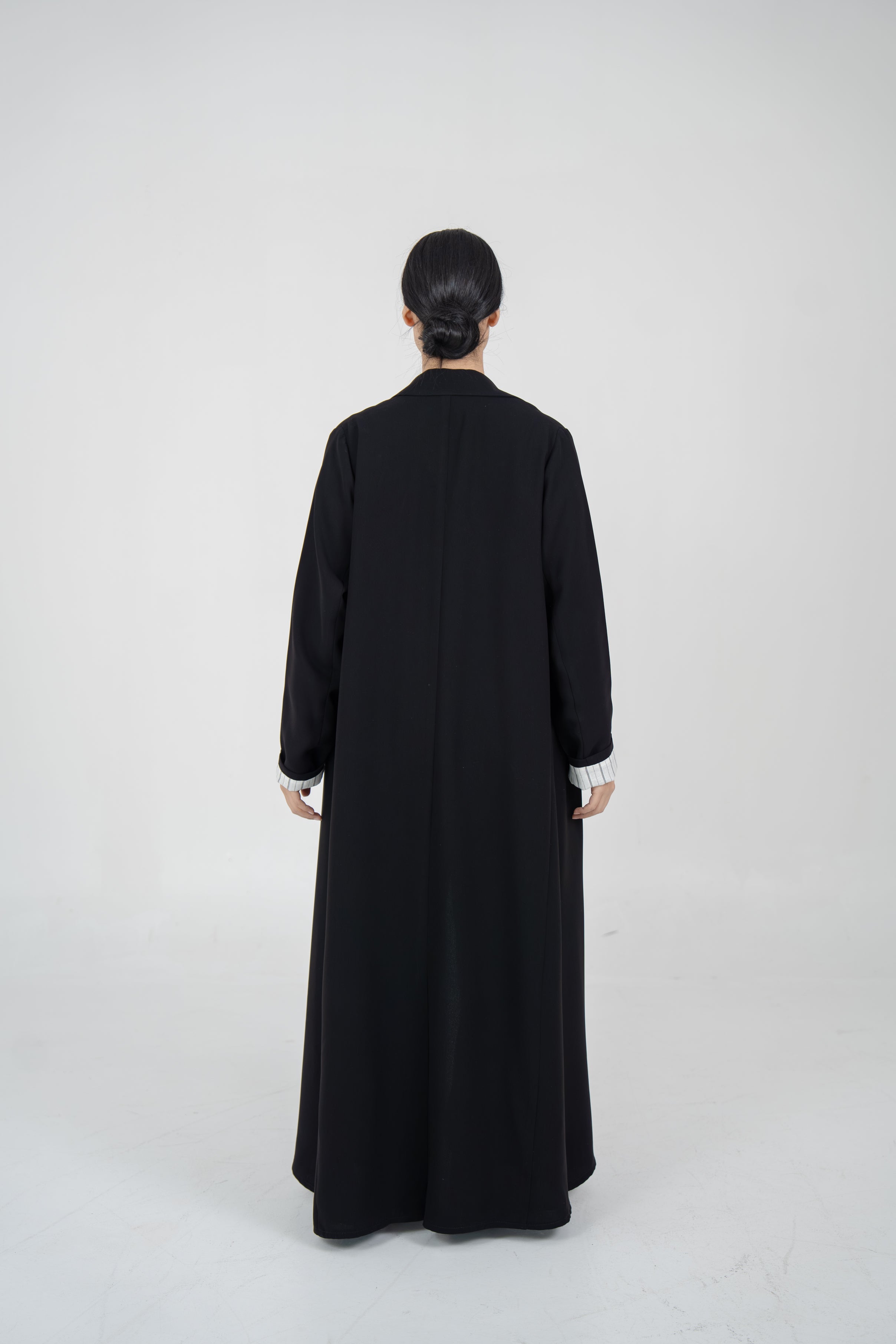 Black Crepe Abaya
