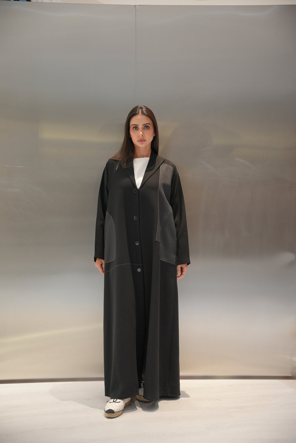 Crepe Abaya with Side Pocket-52